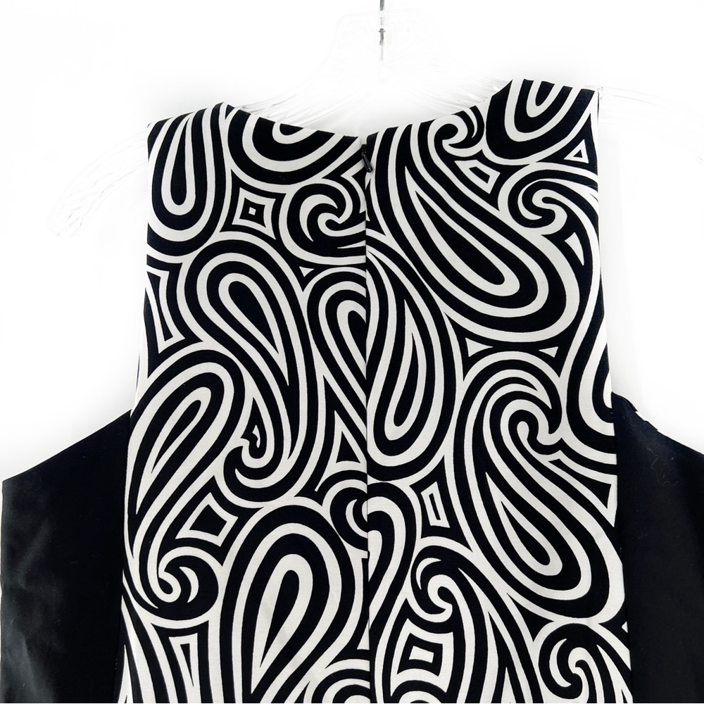 MICHAEL Michael Kors Black & White Modern Swirl Pattern Dress Size Small, NWT! - Picture 11 of 16